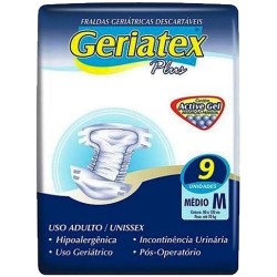 Fralda Geriatex Plus Unissex M 9un