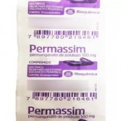 Permanganato De Potassio 100mg Permassim 10cpr