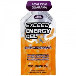 Exceed Energy Gel AÇaÍ E GuaranÁ 30g