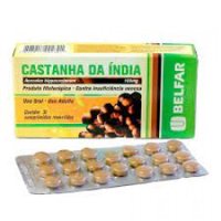 Castanha Da India 100mg 30cpr Belfar