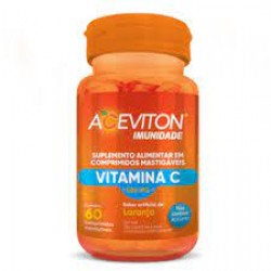 Aceviton Imunidade Vitamina C Laranja 60cps