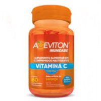 Aceviton Imunidade Vitamina C Laranja 60cps