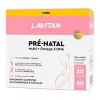 Lavitan PrÉ Natal 30cpr + Lavitan Ômega 60cps
