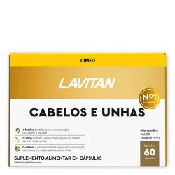 Lavitan Cabelos E Unhas 60cps
