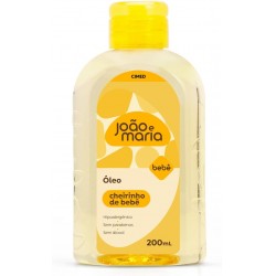 Óleo Corporal JoÃo E Maria BebÊ Cheirinho De BebÊ 200ml