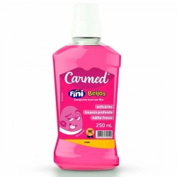 Enxaguante Bucal Carmed Fini Beijos Com FlÚor 250ml