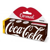 Hidratante Labial Carmed Coca Cola Marrom 10g