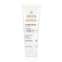 Adcos Protetor Solar F Fps55 Ultra Gel Creme Incolor 120g