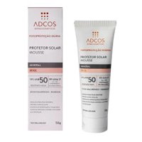 Adcos Protetor Solar F Fps50 Mousse Mineral Beige 50g