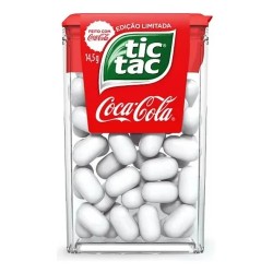 Bala Tic Tac Coca Cola EdiÇÃo Limitada 14,5g