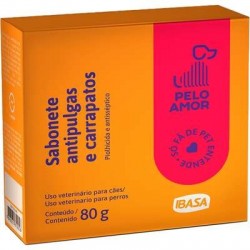 Sabonete Ibasa Antipulgas 80g