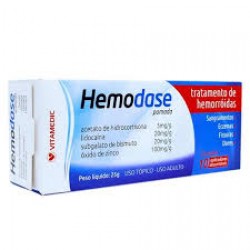 Hemodase Pom 25g 10aplic Vitamedic