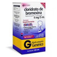 Bromexina 4mg/5ml Xpe Ped 120ml Gen.globo