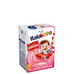 Bebida LÁctea Italakinho Morango 200ml