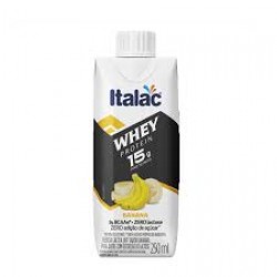 Bebida Whey Italac Banana Zero 250ml