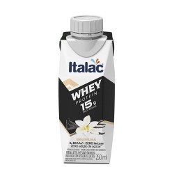 Bebida Whey Italac Baunilha Zero 250ml