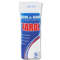 AlgodÃo Farol Disco 70un