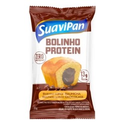 Bolinho Suavipan Zero Protein Baunilha/chocolate 55g