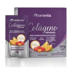 ColÁgeno Verisol Frutas Amarelas 30 SachÊs 4g Sanavita