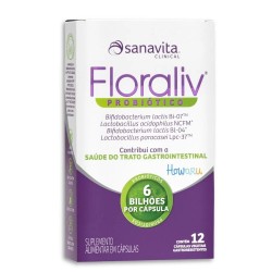 Floraliv ProbiÓtico 12cps Sanavita