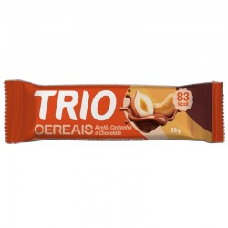 Barra De Cereais Trio AvelÃ E Castanha Com Chocolate 20g