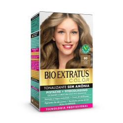 Tonalizante Bio Extratus Color Kit 80 Louro Claro  135g