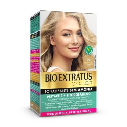 Tonalizante Bio Extratus Color Kit 90 Louro Muito Claro 135g