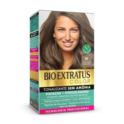 Tonalizante Bio Extratus Color Kit 81 Louro Claro Acinzentado 135g