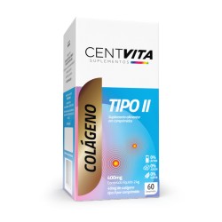 Centvita ColÁgeno Tipo Ii 400mg 60cpr