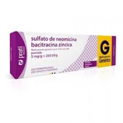 Neomicina + Bacitracina Pomada 50g Gen.prati