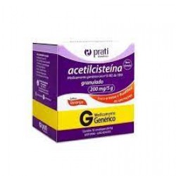 Acetilcisteina 600mg 16env 5g Gen.prati