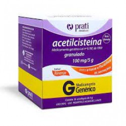 Acetilcisteina 100mg 16env 5g Gen.prati