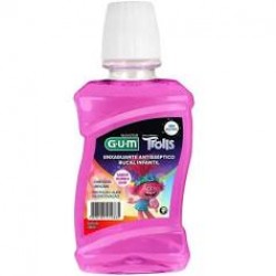 Enxaguante Bucal Gum Trolls 250ml
