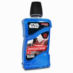 Enxaguante Bucal Dental Clean Stars Wars Menta S Álcool 300m