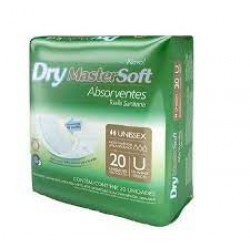 Absorvente Dry Mastersoft Unissex Tam U 20un