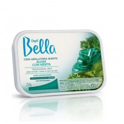 Cera DepilatÓria Depil Bella Algas Com Menta 250g