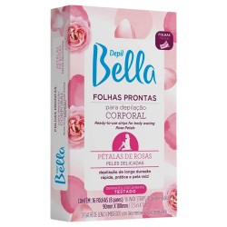 Folhas DepilatÓria Depil Bella Corporal PÉtalas 8pares