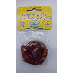 Mel Natus Minas C/extrato Propolis 32g