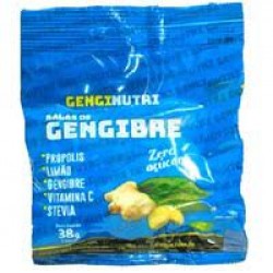 Bala De Gengibre Sem AÇÚcar 28g