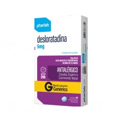 Desloratadina 5mg 10cpr Gen.pharlab