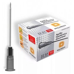 Agulha Descarpack 25x0,70mm HipodÉrmica 1un