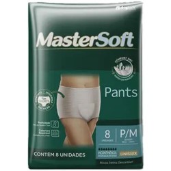Roupa Íntima Mastersoft Pants Regular 08un P/m