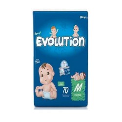 Fralda Evolution Jumbo M 70un