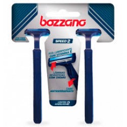 Aparelho De Barbear Bozzano Speed 2 LÂminas 2un Ref.644