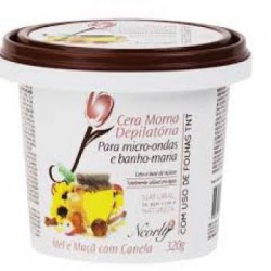 Cera DepilatÓria Neorly Morna Mel MaÇa Com Canela 320g