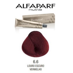 Tintura Alfaparf Evolution 6.6 Louro Escuro Vermelho 60ml