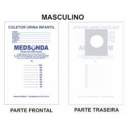 Coletor De Urina Infantil Masculino Medsonda 1un