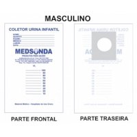 Coletor De Urina Infantil Masculino Medsonda 1un