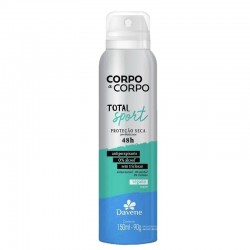 Desodorante Davene F Aero Corpo A Corpo Total Sport 150ml