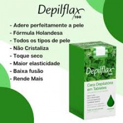 Cera DepilatÓria Depilflax Quente HortelÃ 250g